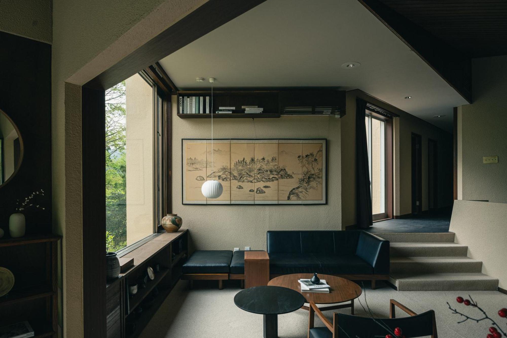 Вілла Aknot Hakone 大涌谷を望むモダニズム建築 東京から90分 Екстер'єр фото