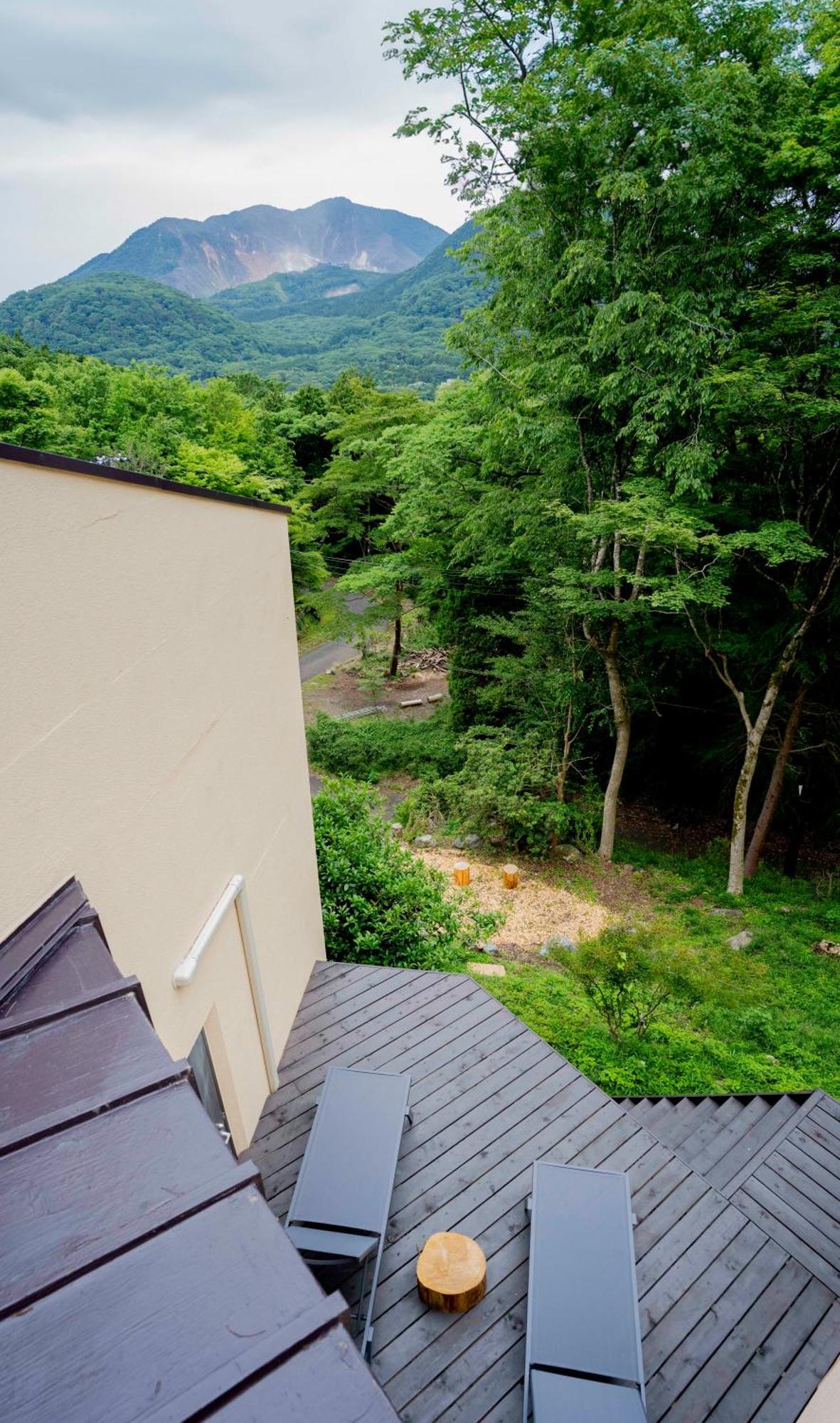 Вілла Aknot Hakone 大涌谷を望むモダニズム建築 東京から90分 Екстер'єр фото