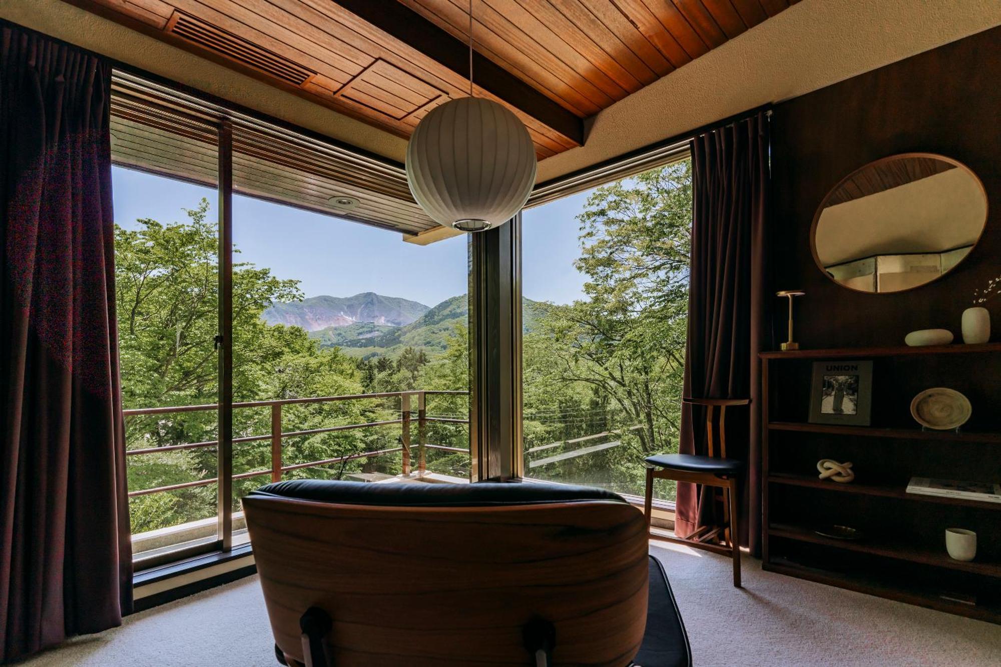 Вілла Aknot Hakone 大涌谷を望むモダニズム建築 東京から90分 Екстер'єр фото