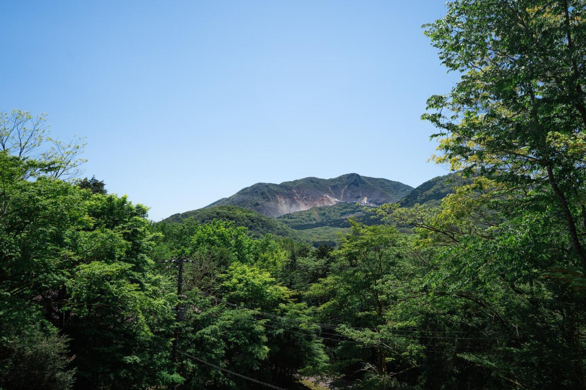 Вілла Aknot Hakone 大涌谷を望むモダニズム建築 東京から90分 Екстер'єр фото